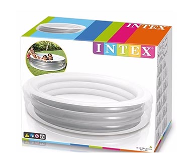 استخر بادی کودک سه لایه شفاف | INTEX