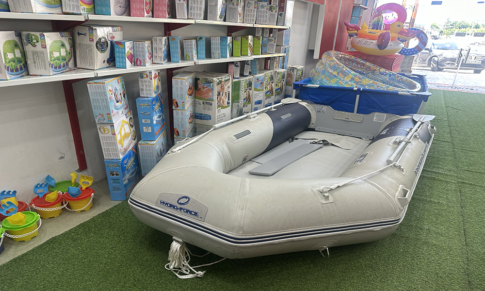 سرعت قایق بادی