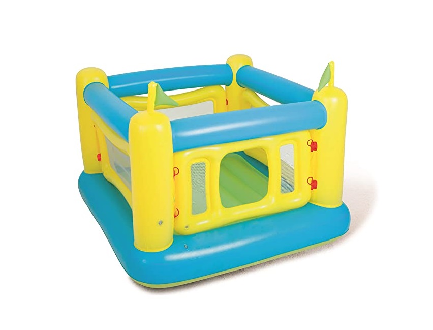 تشک بادی جامپینگ زرد بست وی