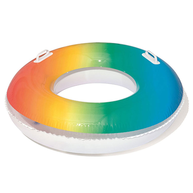 حلقه شنا بادی طرح رنگین کمان