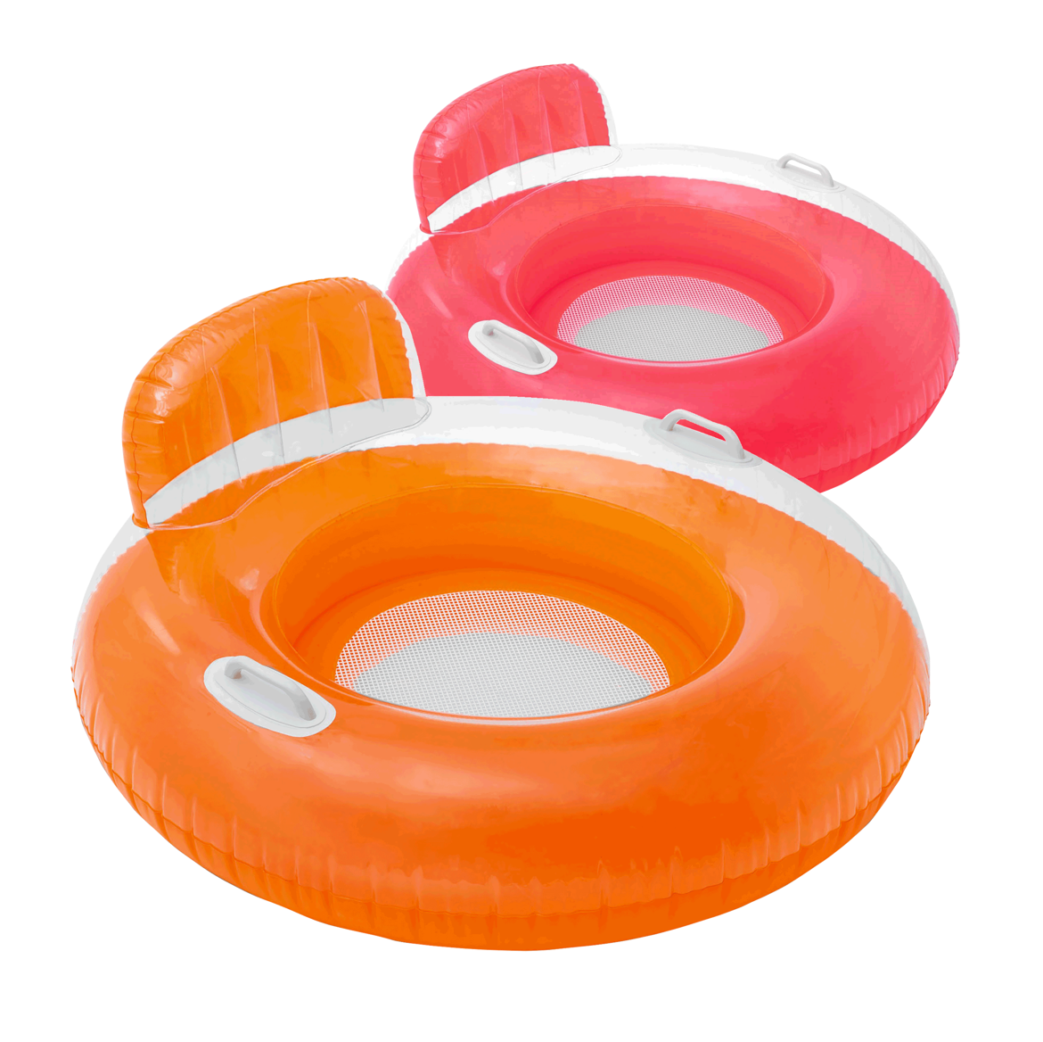 حلقه بادی شنا مدل تور دار همراه با دستگیره intex 56512