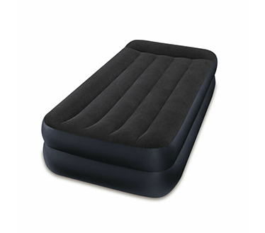 تخت خواب بادی یک نفره با رویه جیر intex 64121