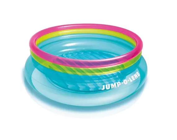 تشک بادی جامپینگ با بدنه شفاف