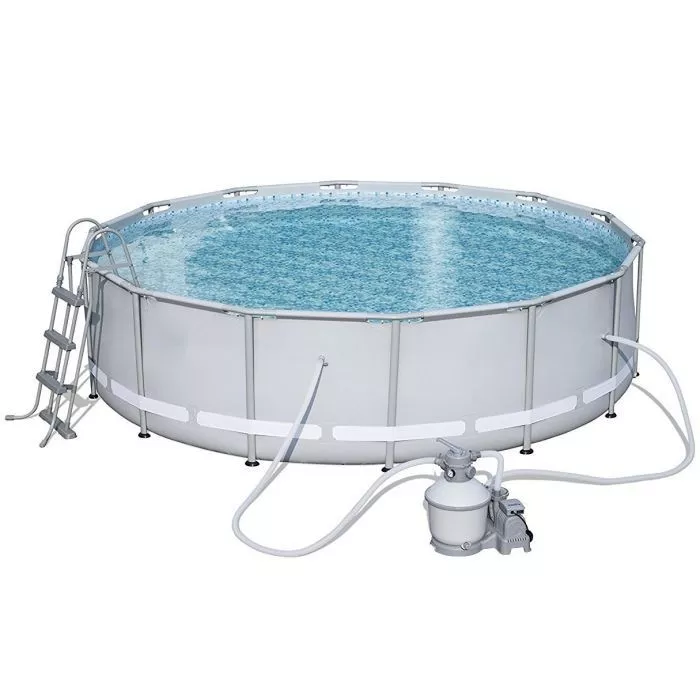 استخر پیش ساخته بست وی با پمپ شنی سایز 107*427