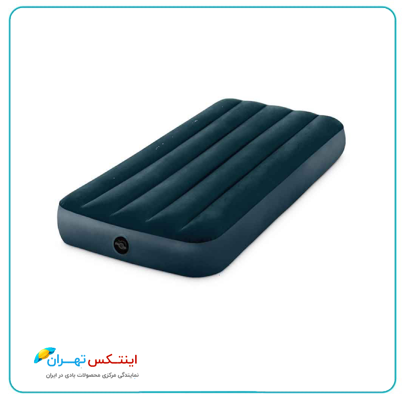 تشک بادی یک نفره کمپینگ مدل intex 64731