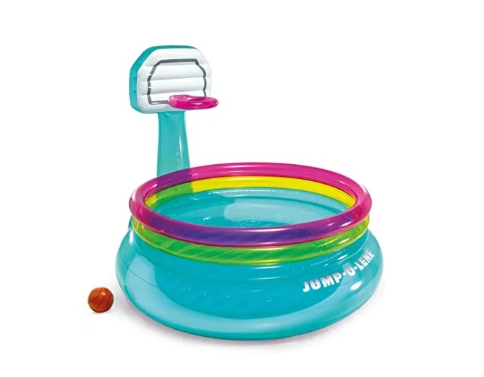 تشک جامپینگ بادی با سبد بسکتبال