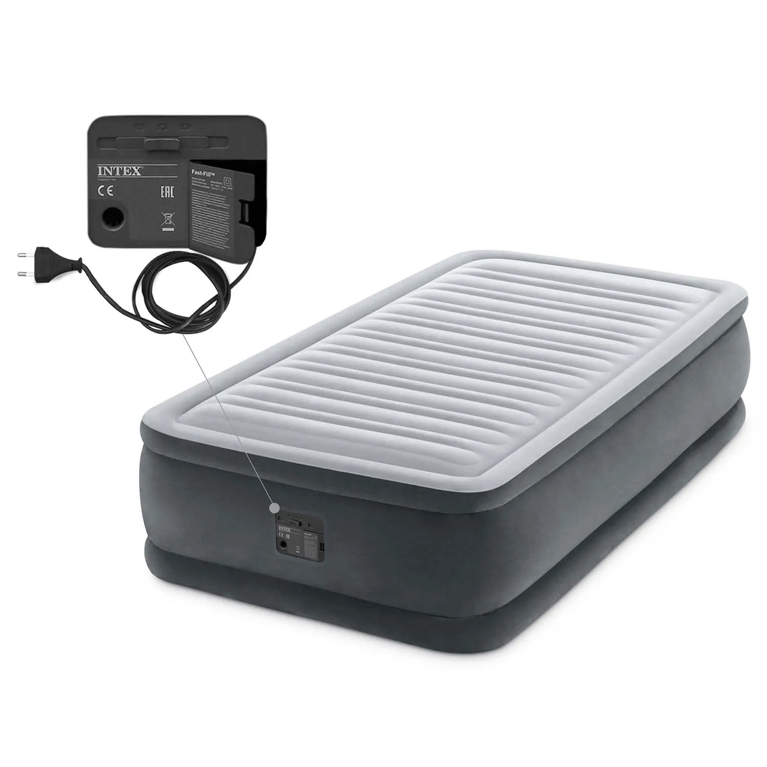 تخت بادی یک نفره جدید مدل intex 64412 تولید ۲۰۲۵