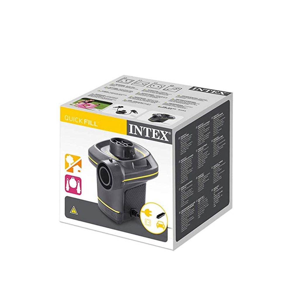 پمپ باد شارژی و فندکی اینتکس