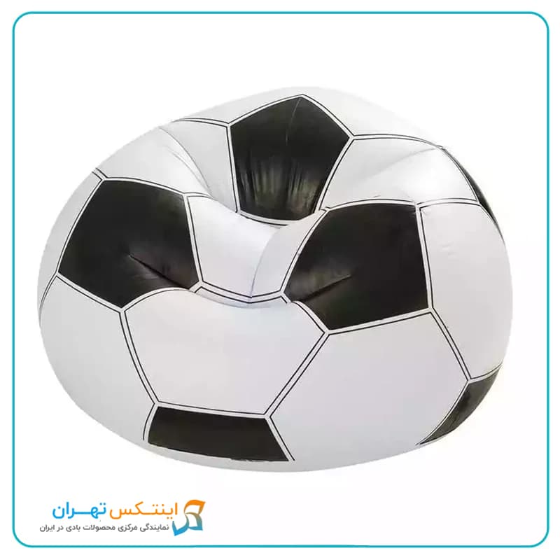 مبل بادی یک نفره طرح توپ فوتبال intex