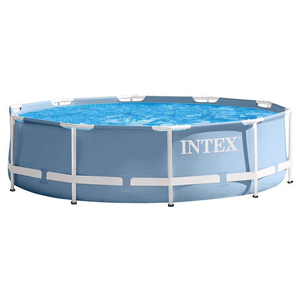 استخر پیش ساخته فریمی با پمپ 110 ولت سایز ۷۶×۳۰۵ کد intex 28202