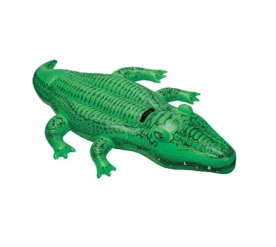 شناور بادی 1 نفره کودک با طرح تمساح