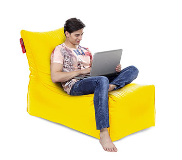 هپی چیر راحتی چرمی تک نفره اینتکس